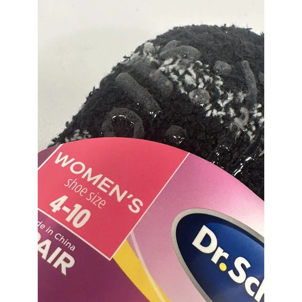 dr‎ scholls 3 pairs womens soothing spa low cut non slip grippers 3 pairs 4-10